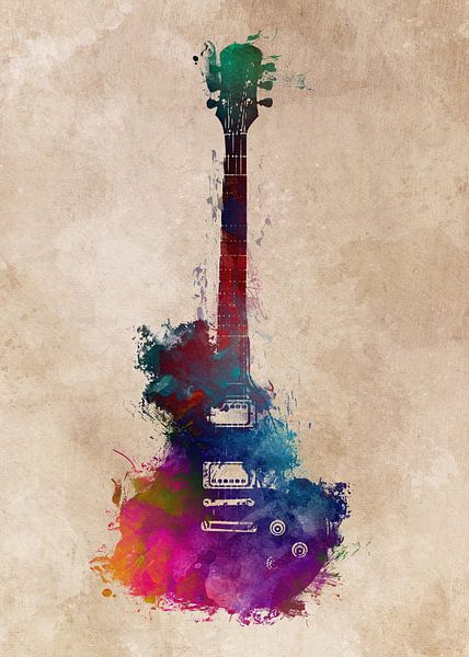 Guitar 41 music art #guitar #music by JBJart Justyna Jaszke