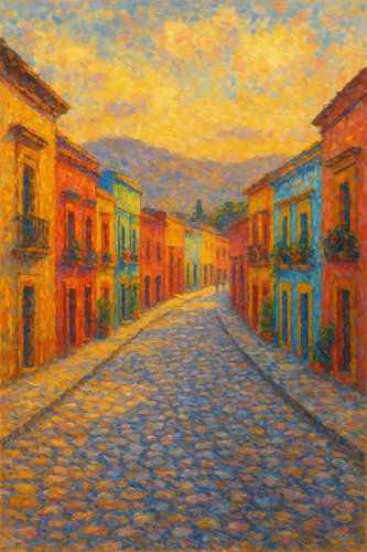 De avondgloed van Oaxaca - Kleuren van de Mexicaanse ziel