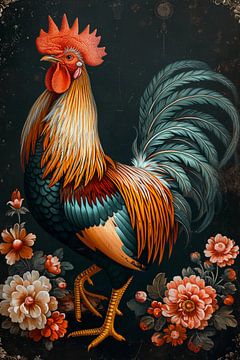 rooster by haroulita