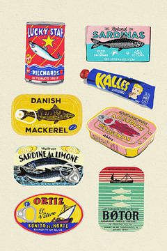 Canned Fish by Studio Mandariini