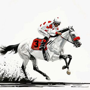 Speed Symphony - The Dance of Horse and Jockey