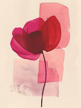 Abstract Poppy by Gypsy Galleria