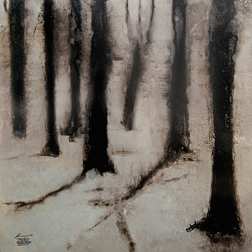 Bäume von Pieter Hogenbirk