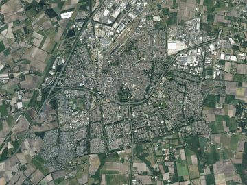 Luchtfoto van Roosendaal van Stef Verdonk