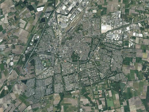 Luchtfoto van Roosendaal