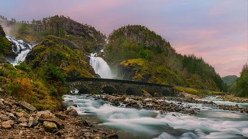 Waterval Latefossen