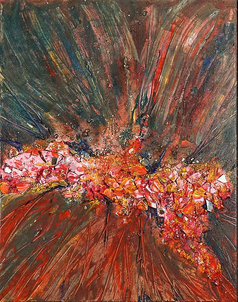# 12 Acryl auf Leinwand, 40 x 50 cm by Erich Keller