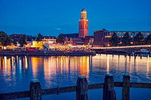 Zwolle Sommerabend in der Stadt