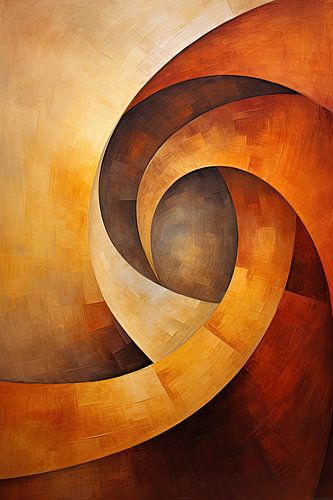 Abstracte ronde vormen