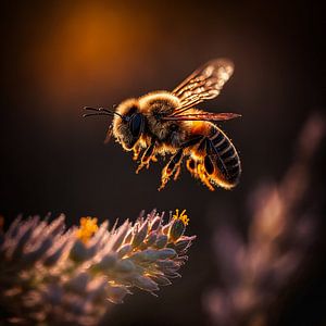 Landing wasp