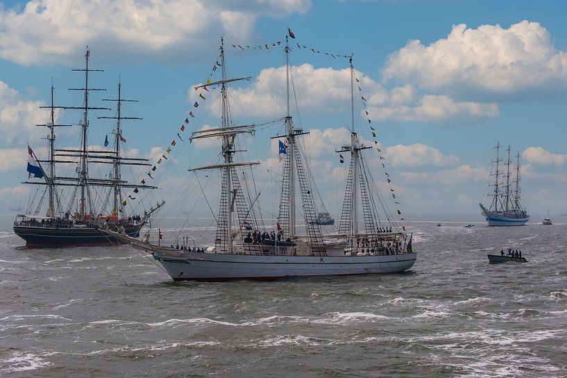 Sail Den Helder with the Amsterdam by Brian Morgan