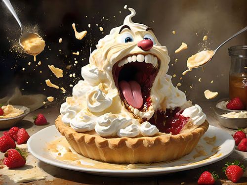 Le gâteau vivant : un monde fantastique sucré