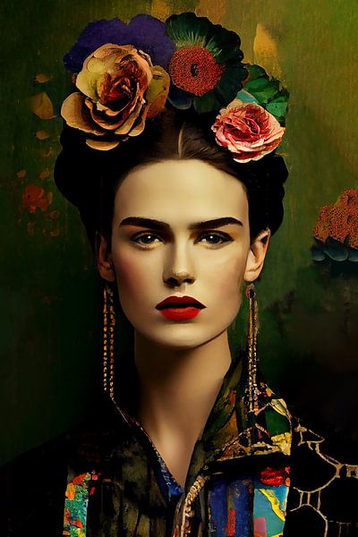 Frida Flower Power by Bianca ter Riet