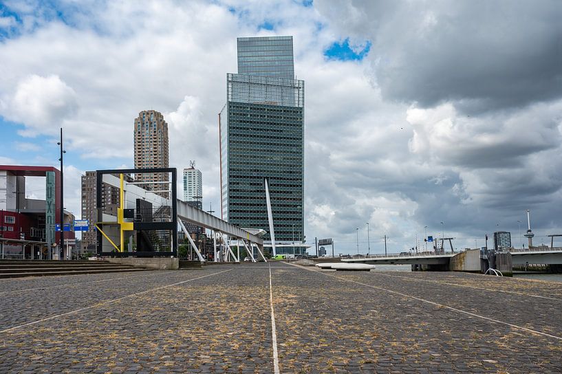 The docks of Rotterdam by Werner Lerooy