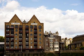 St John's Wharf, Londen, Engeland.