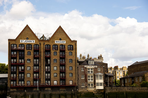 St. John's Wharf, London, England.