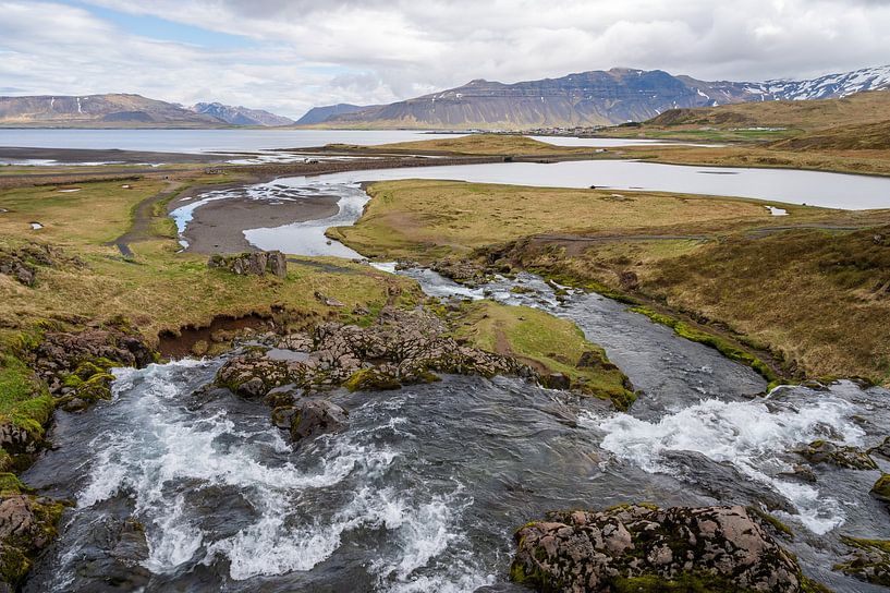 Atop Kirkjufellsfoss in Iceland by Tim Vlielander