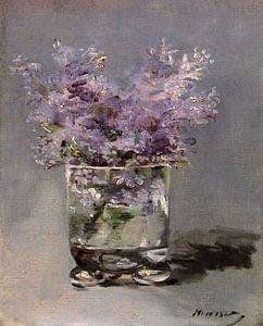 Sering in een glas - Édouard Manet