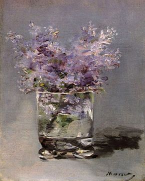 Sering in een glas - Édouard Manet