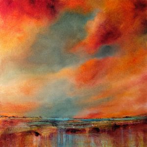 Abendstimmung von Annette Schmucker