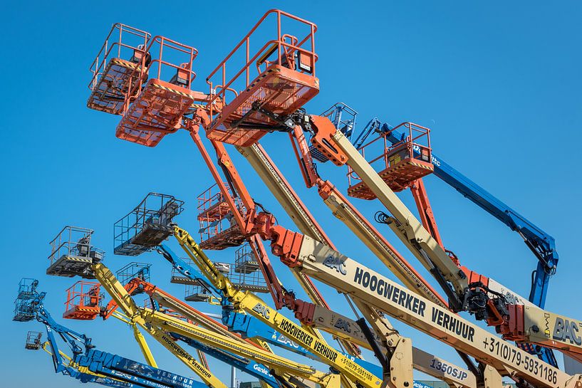 Hydraulic platforms by Rinus Lasschuyt Fotografie