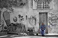 Street scene La Boca, Buenos Aires