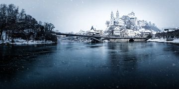 Aarburg Winter von Severin Pomsel