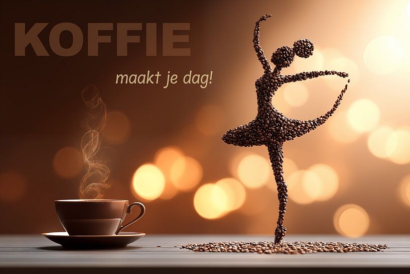 Kaffee - ein guter Start in den Tag! von Schwarzer Kaffee