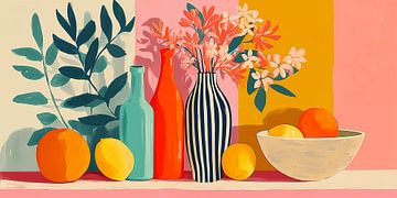 Zitrusfrüchte & Blumen Nr. 7 von Studio BB