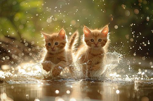 katten in en rondom huis