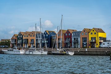 port houses of Stavoren by Andre Klooster