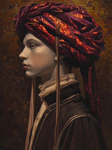 Portrait of a Florentine Young Man in 15th Century