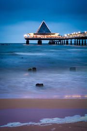 Avond in Heringsdorf van Martin Wasilewski