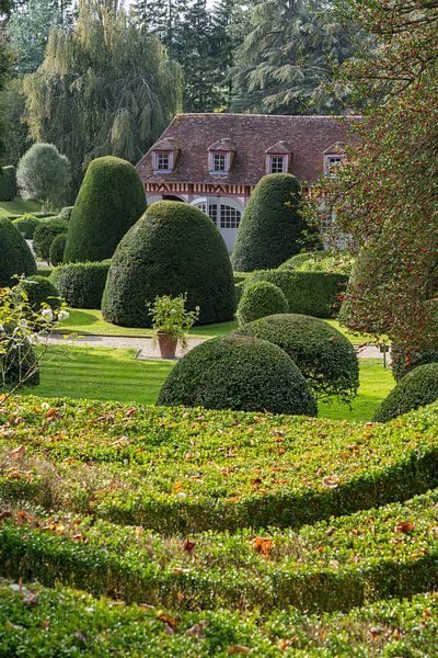 Gardens of Boutemont in Normandy, France by Martijn Joosse