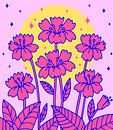 Kleurrijke bloemen landschap van FRESH Fine Art thumbnail