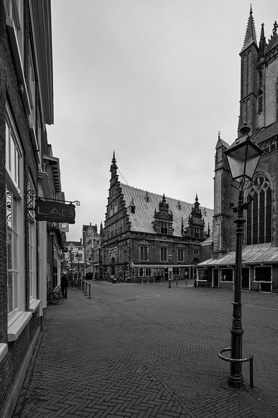 Alter Grüner Markt Haarlem von Peter Bartelings