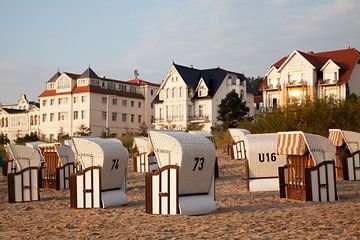 Strandkorbe bei Bansin, Deutschland von Marit Lindberg