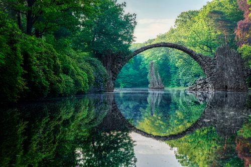 Rakotzbrucke à Kromlau