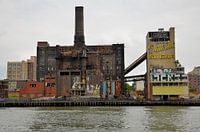 Verlaten suikerfabriek New York