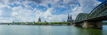 Cologne skyline sur René Roos