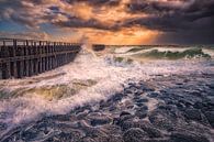 Herfst storm aan de Nederlandse kust van Sander Poppe thumbnail