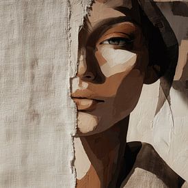 À demi dévoilé sur Bianca ter Riet