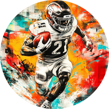 Amerikaanse voetbalspeler van ARTemberaubend