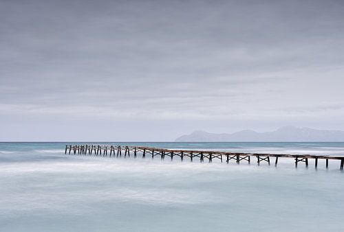 The jetty at Playa de Muro - Beautiful Mallorca