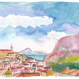 Sunny coast of Maratea Potenza with sea views by Markus Bleichner