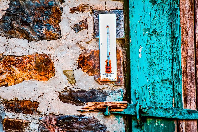 Old details of an old barn by Monique Van der Hul