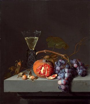 Stillleben mit Früchten, Jacob van Walscapelle