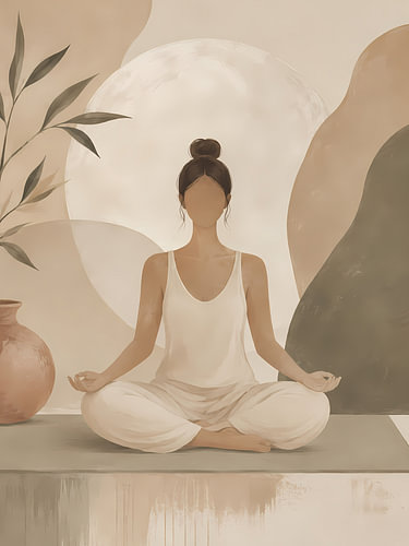 Meditation in Beige