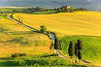 Val d'Orcia, Toscane, Italië