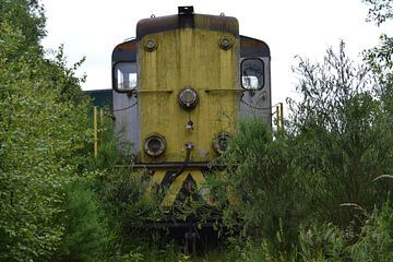 Oude trein Raeren België van R Schloesser